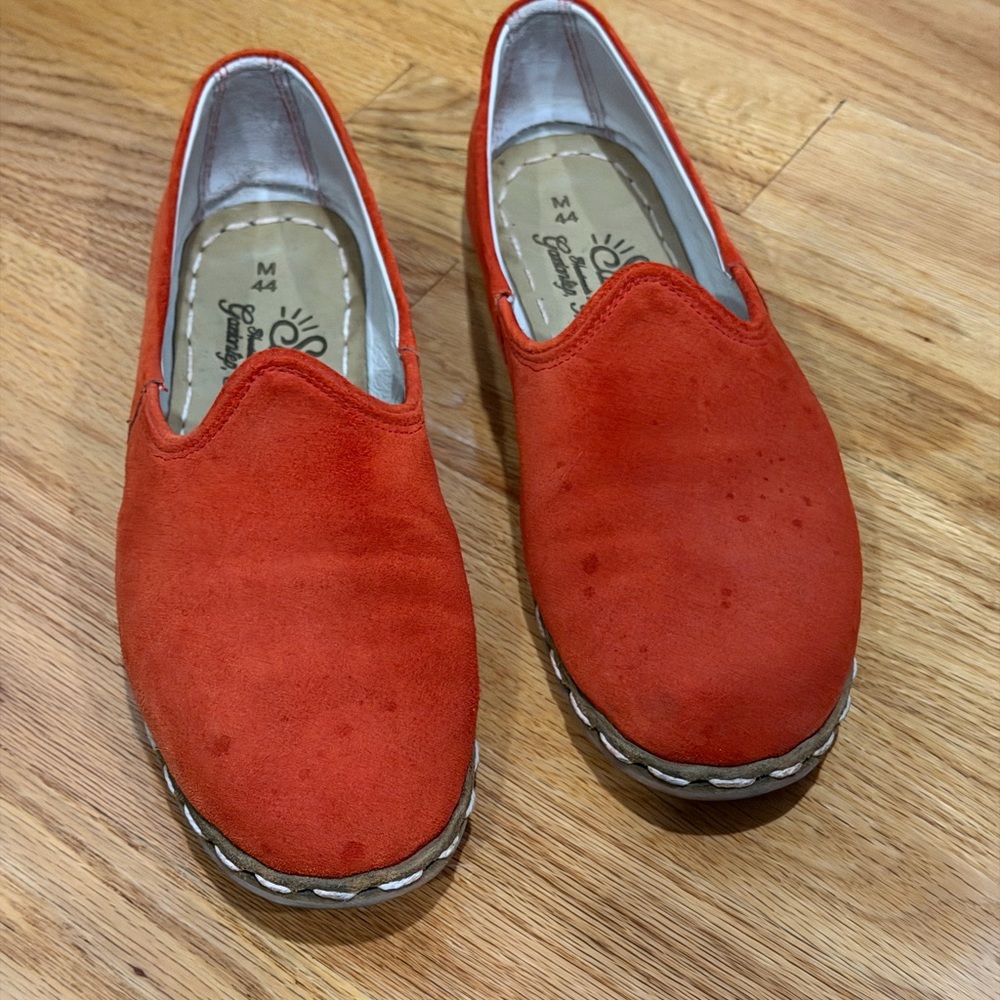 Men’s Sabah Saffron Suede Size 44